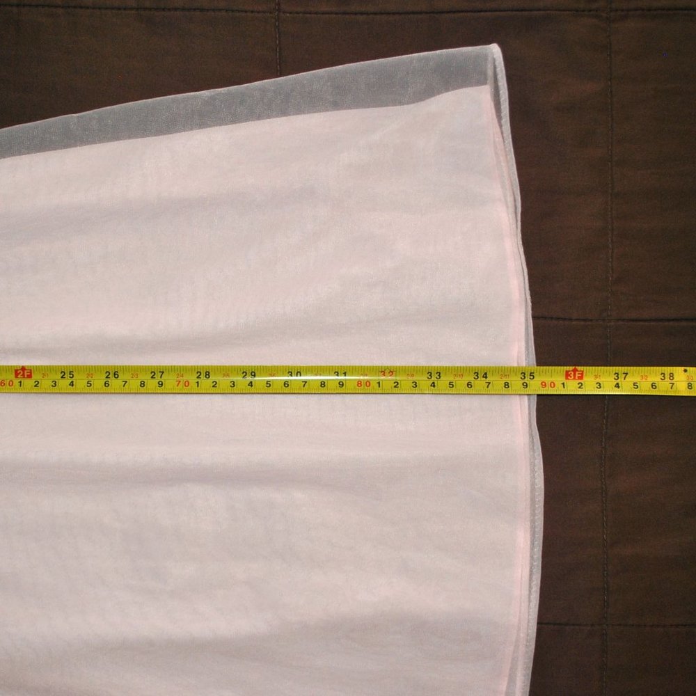 Vintage Sears Peignoir Set Size Small 32-34 Pink & White Short Nightie & Robe - Picture 15 of 15